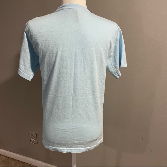 Alpha Delta Pi Comfort Colors Baby Blue Tshirt Adult Small EUC - Picture 3 of 5